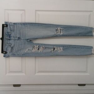 American Eagle Outfitters Women's Light Blue Jegging Jeans